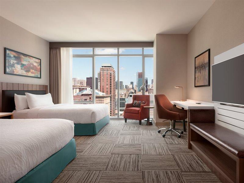 Hilton Garden Inn Chicago Downtown South Loop Екстериор снимка